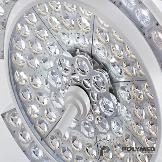 Lampa operatie Pentaled 105+105E montare pe tavan - Polymed