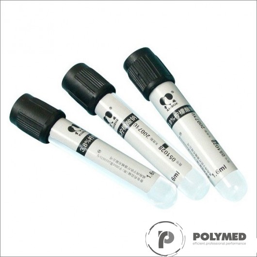 Vacutainer VSH 1.6ml (dop negru)
