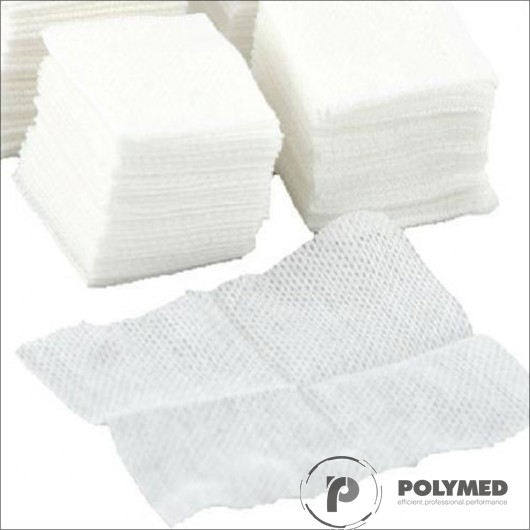 Comprese nesterile 5 cm x 5 cm PPSB, pliate in 4, 100 bucati