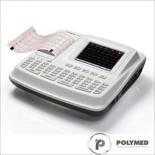 Electrocardiograf portabil cu 6 canale SE-601C - Polymed