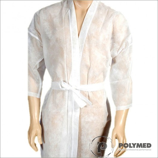 Kimono PPSB, alb/albastru, 72 cm x 100 cm