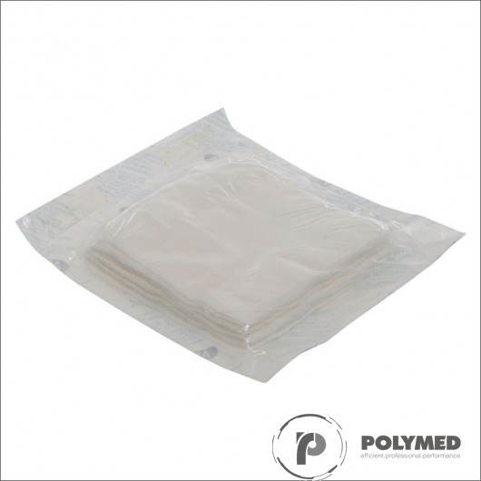 Comprese sterile din tifon, 10 cm x 10 cm, 25 bucati taiate