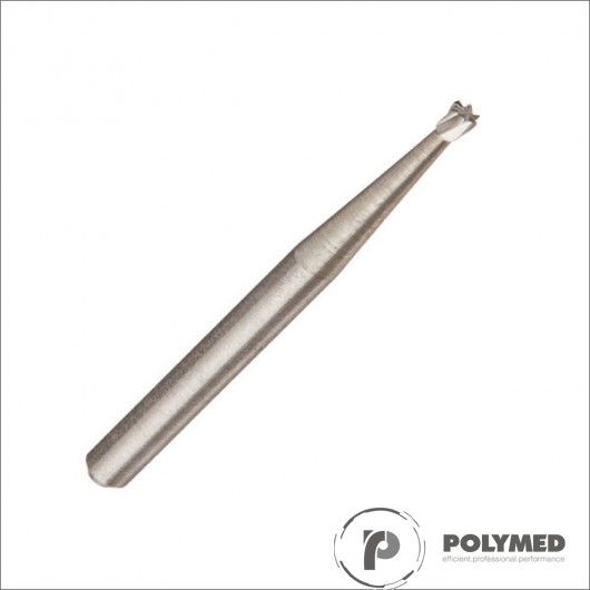 Freze carbid extradure pentru turbina, con invers - Polymed