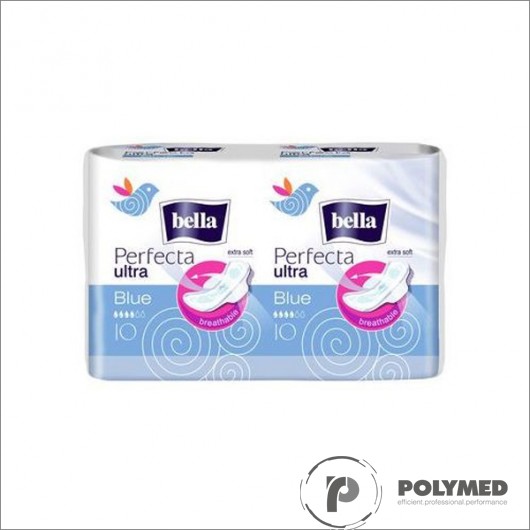 Absorbante subtiri Perfecta Duo Blue - Polymed