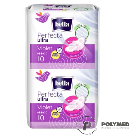 Absorbante subtiri Perfecta Duo Violet - Polymed