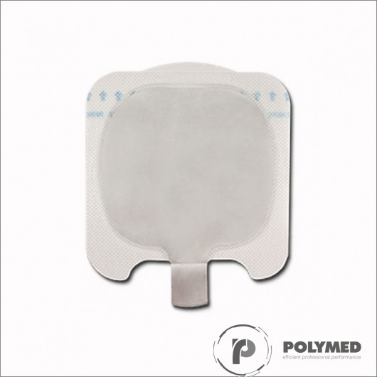 Electrod neutru copii pentru electrocauter, de tip placuta, cu gel solid
