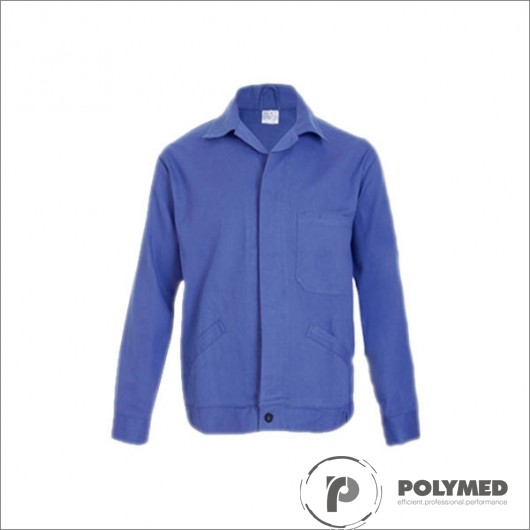 Haina de lucru unisex, albastru, XS-XL - Polymed