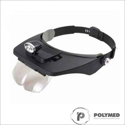 Lupa Light Head Magnifying, 4 mariri - Polymed
