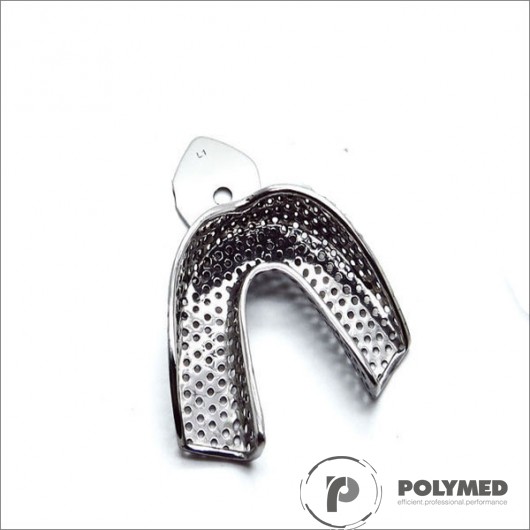 Lingura inox pentru material de impresie, inferior - Polymed