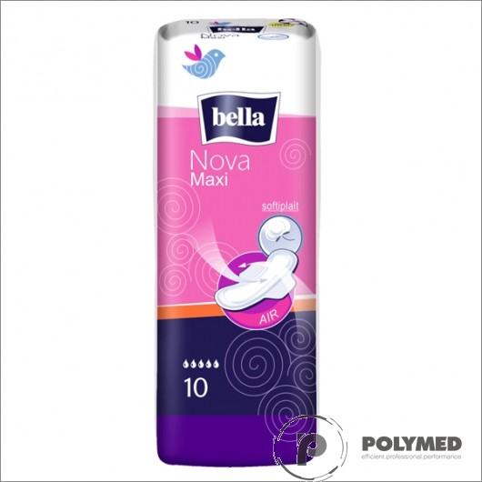 Absorbante igienice Bella Nova Maxi 10 - Polymed