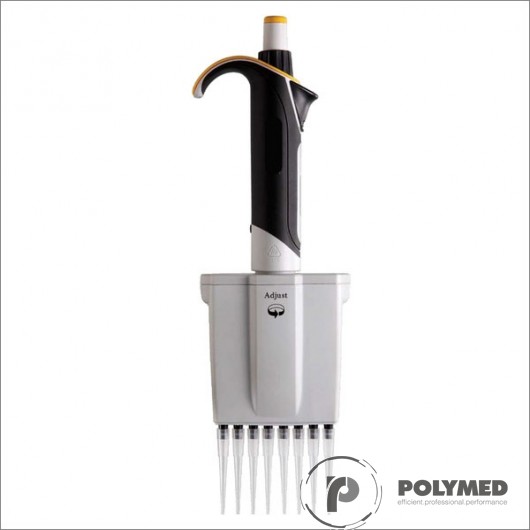 Pipeta automata cu 8 canale, volum 5-50 µl/20-100 µl/40-300 µl