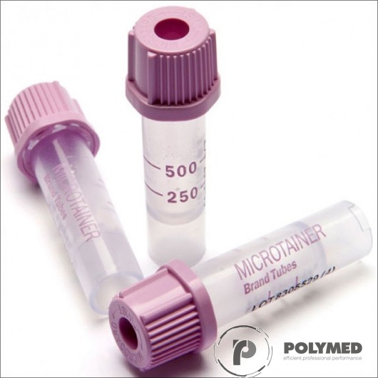 Microtainer hematologie 0,5 µl
