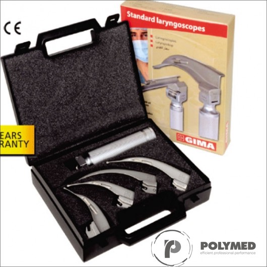 Laringoscop Standard pediatric 2 lame Miller 0-1 - Polymed