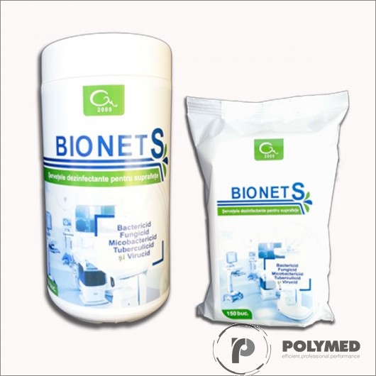 Servetele dezinfectante Bionet S