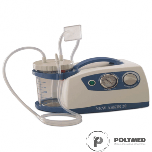 Aspirator chirurgical Askir 20/Vega, vas 1 litru - Polymed