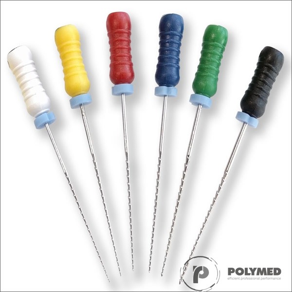 Ace K-Files Kerr, asortate, otel inox, 08/10, 25 mm, 6 buc. 