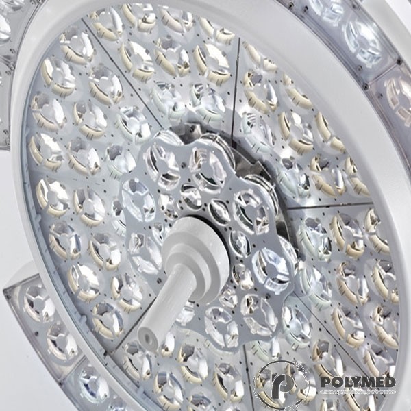 Lampa operatie Pentaled 105+105E montare pe tavan - Polymed