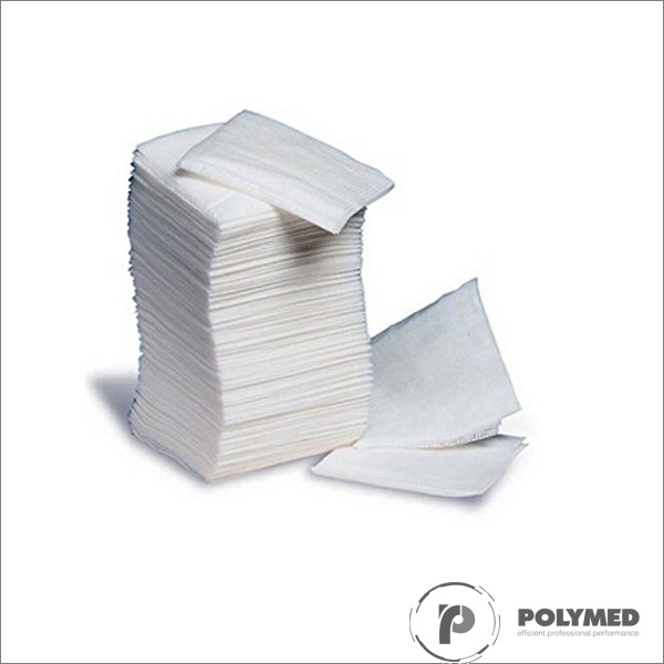Comprese sterile, 10x10, 5 bucati, 8 straturi, 22 gr/m2 - Polymed