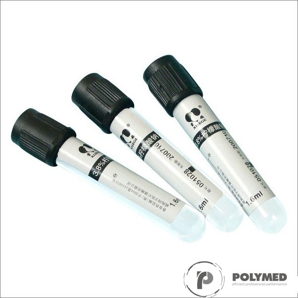 Vacutainer VSH 1.6ml (dop negru)