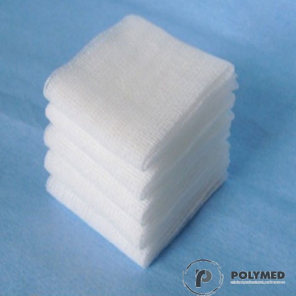 Comprese sterile din tifon, 10 cm x 10 cm, 48 straturi