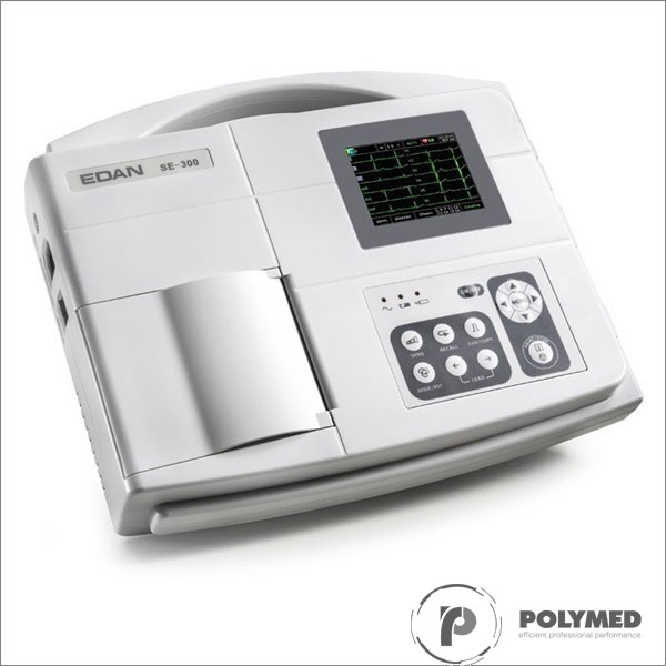 Electrocardiograf portabil cu 3 canale SE-300B - Polymed