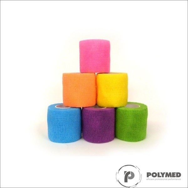 Bandaj coeziv, rola, 5 cm x 4.5 m, rola, diverse culori 