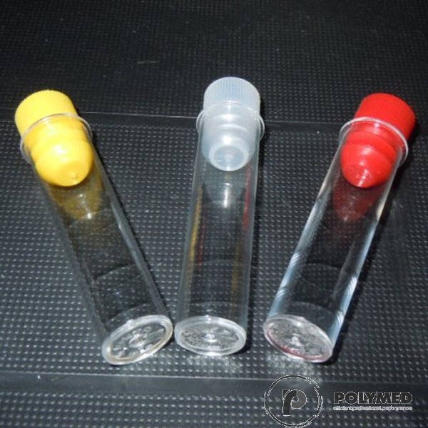 Eprubete plastic cu dop 5ml (12x75mm)