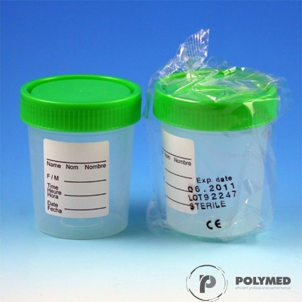 Recoltor steril (urina, sputa) ambalate individual 30ml/60ml detalii