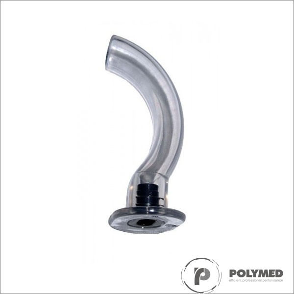 Pipa Guedel, marimea 0, negru, 60 mm