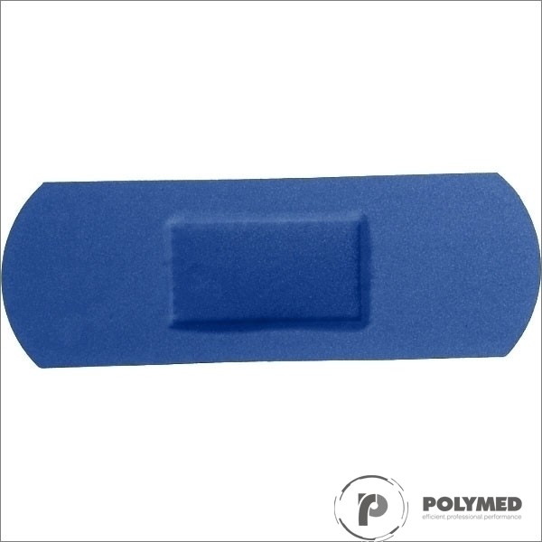 Plasturi albastri, detectabili, cu insertie metalica, 19 mm x 72 mm