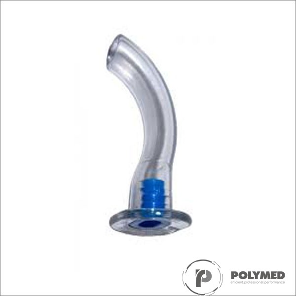 Pipa Guedel, marimea 00, albastru, 50 mm 
