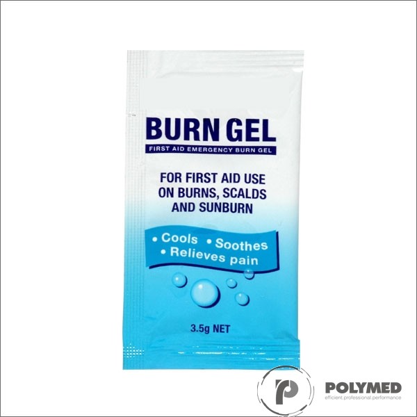 Gel calmant arsuri, hidratant, steril, plicuri de 3.5 g