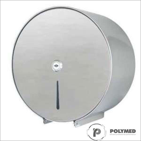 Dispenser inox prosoape hartie pliate in C si M, cu oglinda si cheie