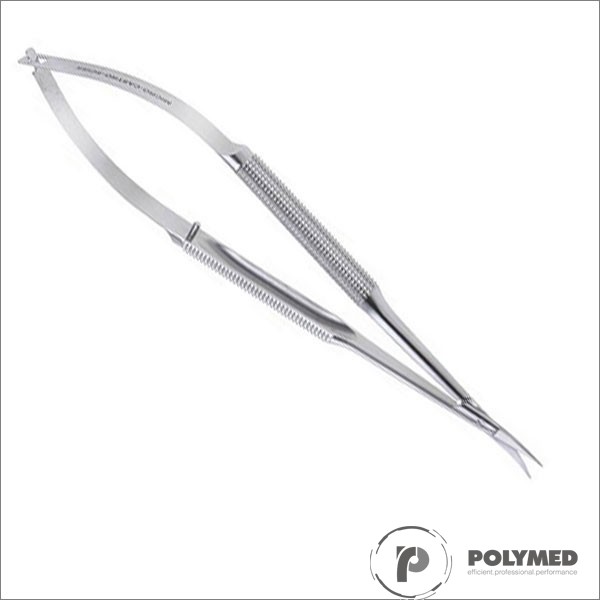 Foarfeca dreapta/curba Castroviejo, 14 cm 