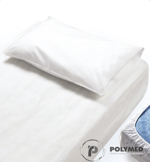 Cearceaf PPSB cu elastic la colturi, 90 cm x 225 cm, 10 buc.