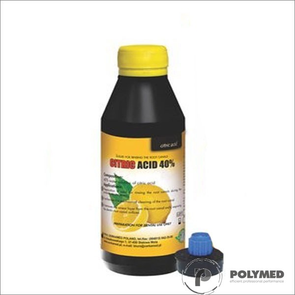 Solutie curatire canal radicular Acid Citric 40% - Polymed