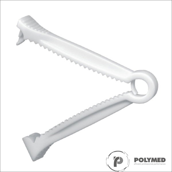 Cleme ombilicale sterile, albe, ambalate individual, 50 bucati