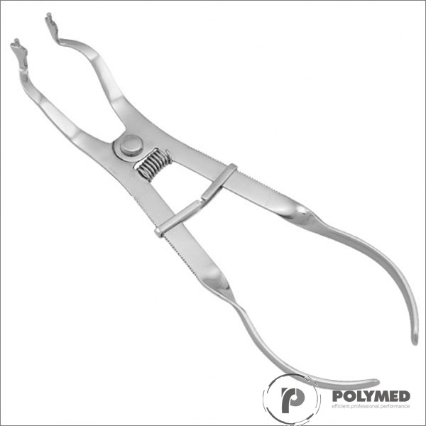 Cleste de aplicat cleme pentru diga, inox