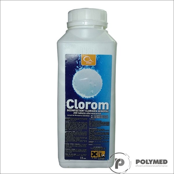 Clorom - tablete dezinfectant