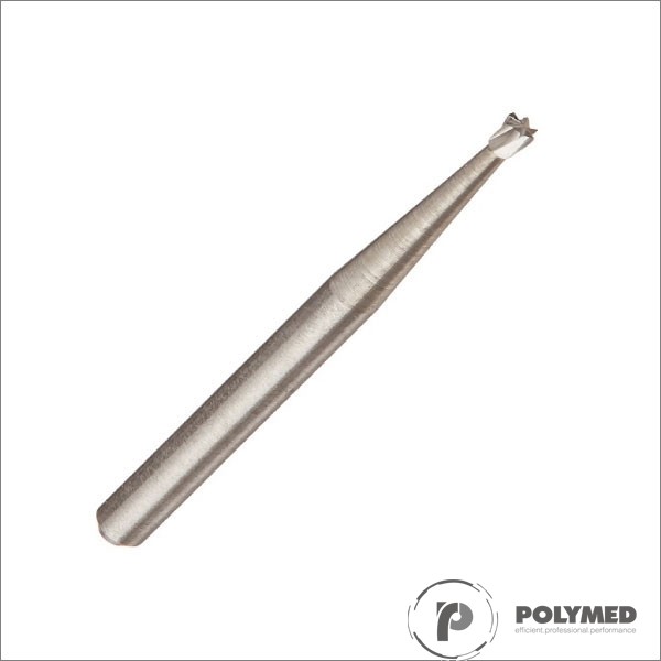 Freze carbid extradure pentru turbina, con invers - Polymed