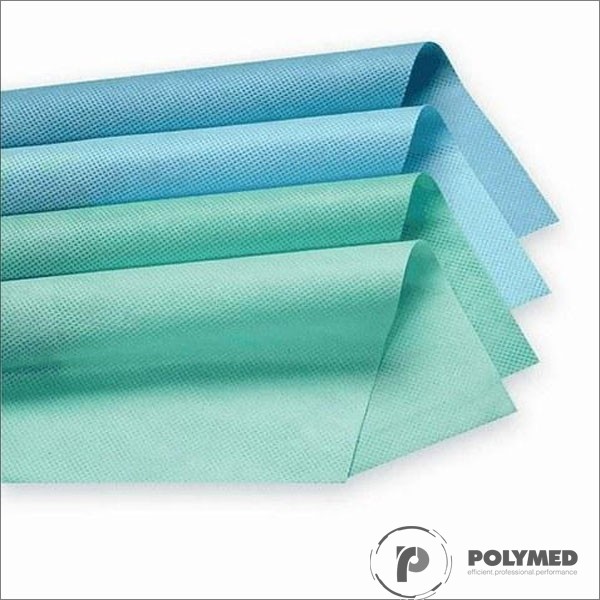 Hartie creponata sterilizare autoclav, 100x100 cm, albastru/verde, 250 buc.