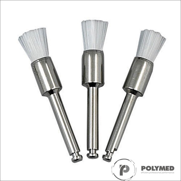 Periute detartraj si lustruire circulara, nylon, 10 buc.