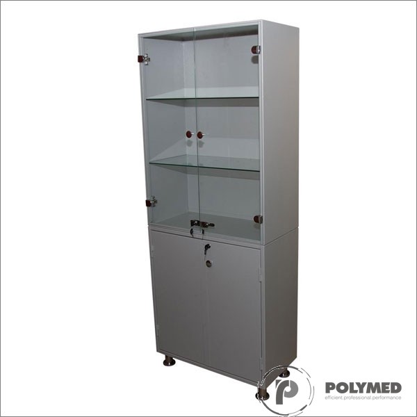 Dulap medicamente, 2 corpuri, metalic - Polymed