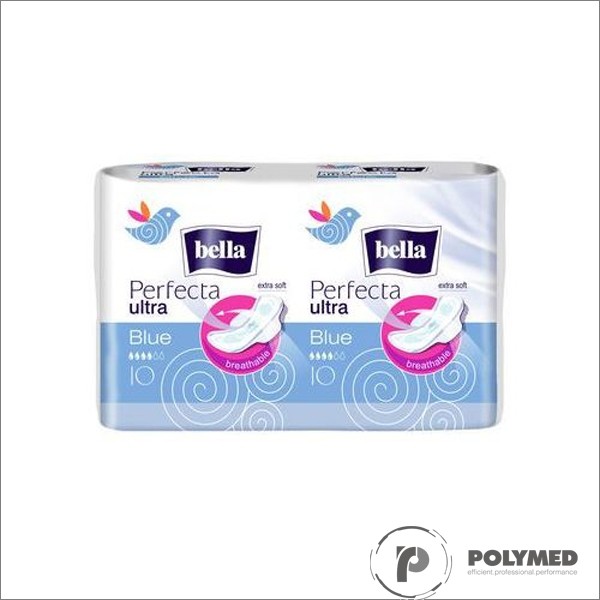 Absorbante subtiri Perfecta Duo Blue - Polymed