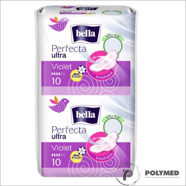 Absorbante subtiri Perfecta Duo Violet - Polymed