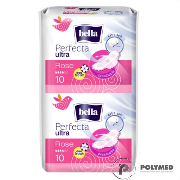 Absorbante subtiri Perfecta Duo Rose - Polymed