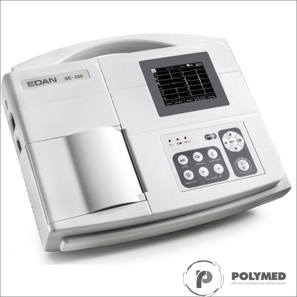 Electrocardiograf portabil cu 3 canale SE-300A - Polymed