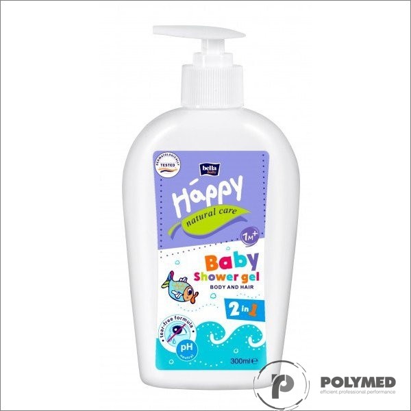Gel de dus Happy Natural Care - Polymed