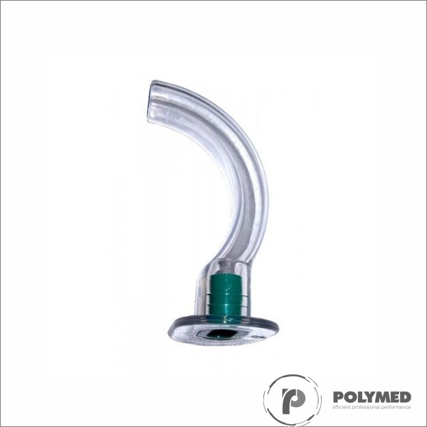 Pipa Guedel, marimea 2, verde, 80 mm