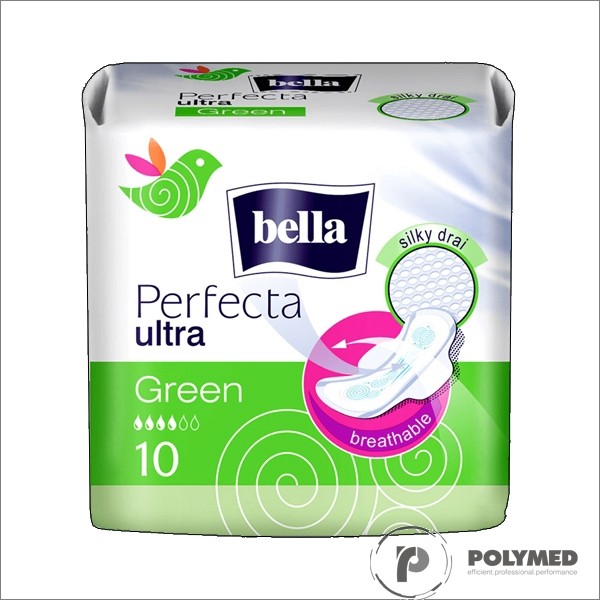 Absorbante subtiri Perfecta Ultra Green - Polymed